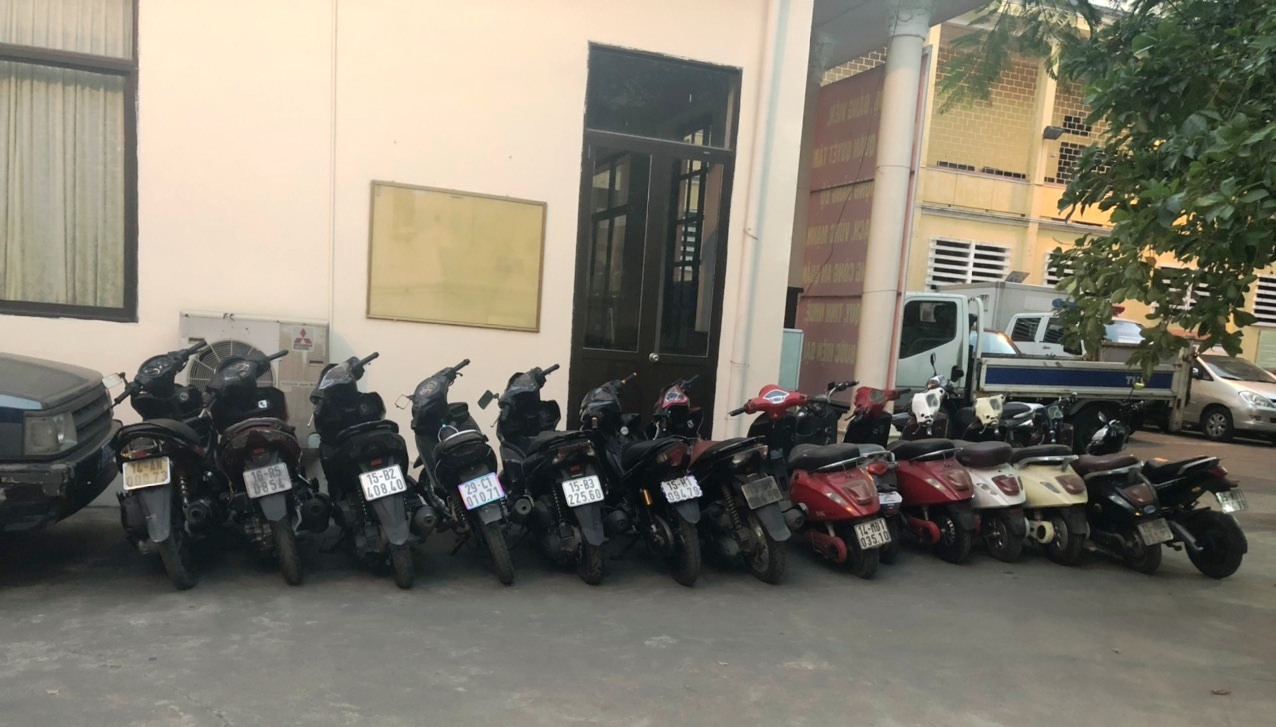 Công an quận Ngô Quyền: Bắt 2 đối tượng gây ra hơn 20 vụ trộm cắp xe máy, xe máy điện